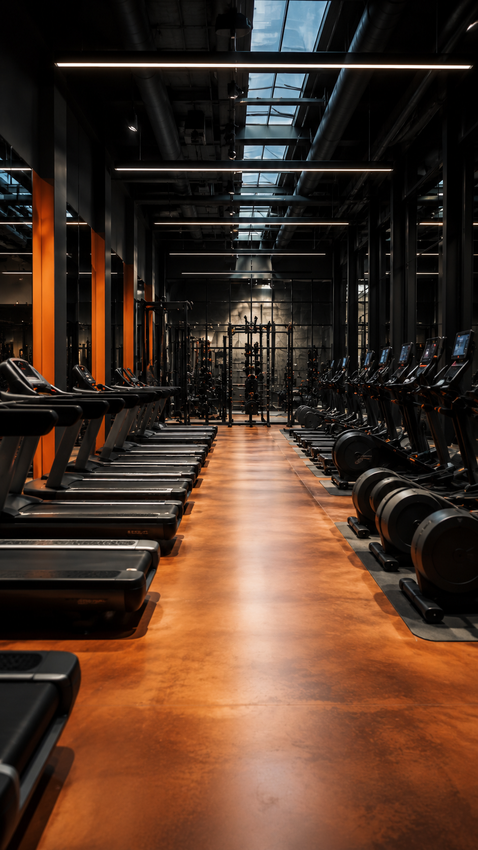Showroom premium equipado com equipamentos fitness BODYART